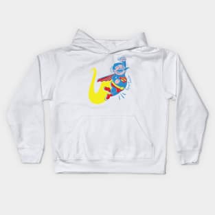 super lover - super sancho Kids Hoodie